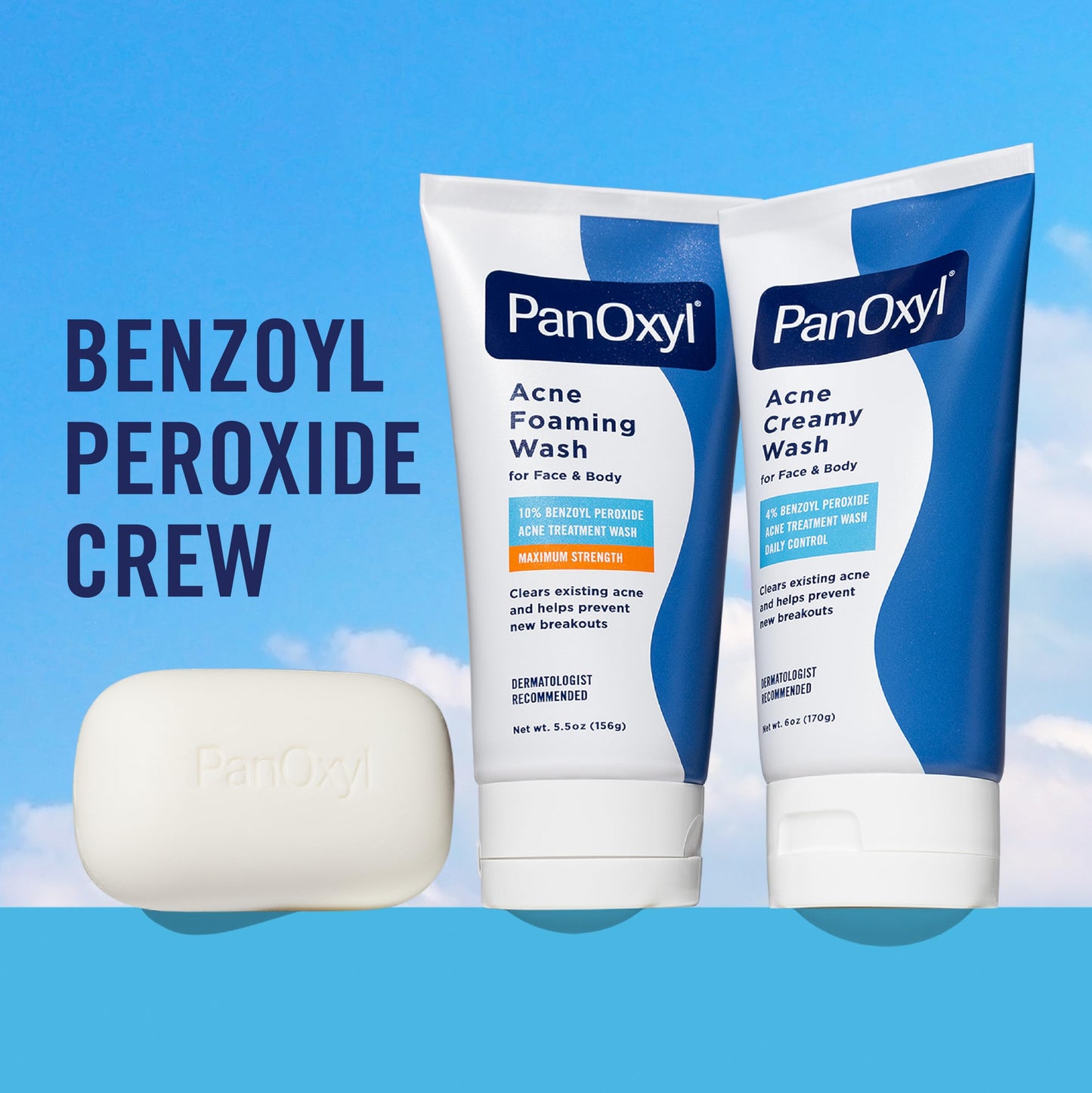 PanOxyl Antimicrobial Acne Creamy Wash, 4% Benzoyl Peroxide, 6 Ounce Beauty and Personal Care PanOxyl