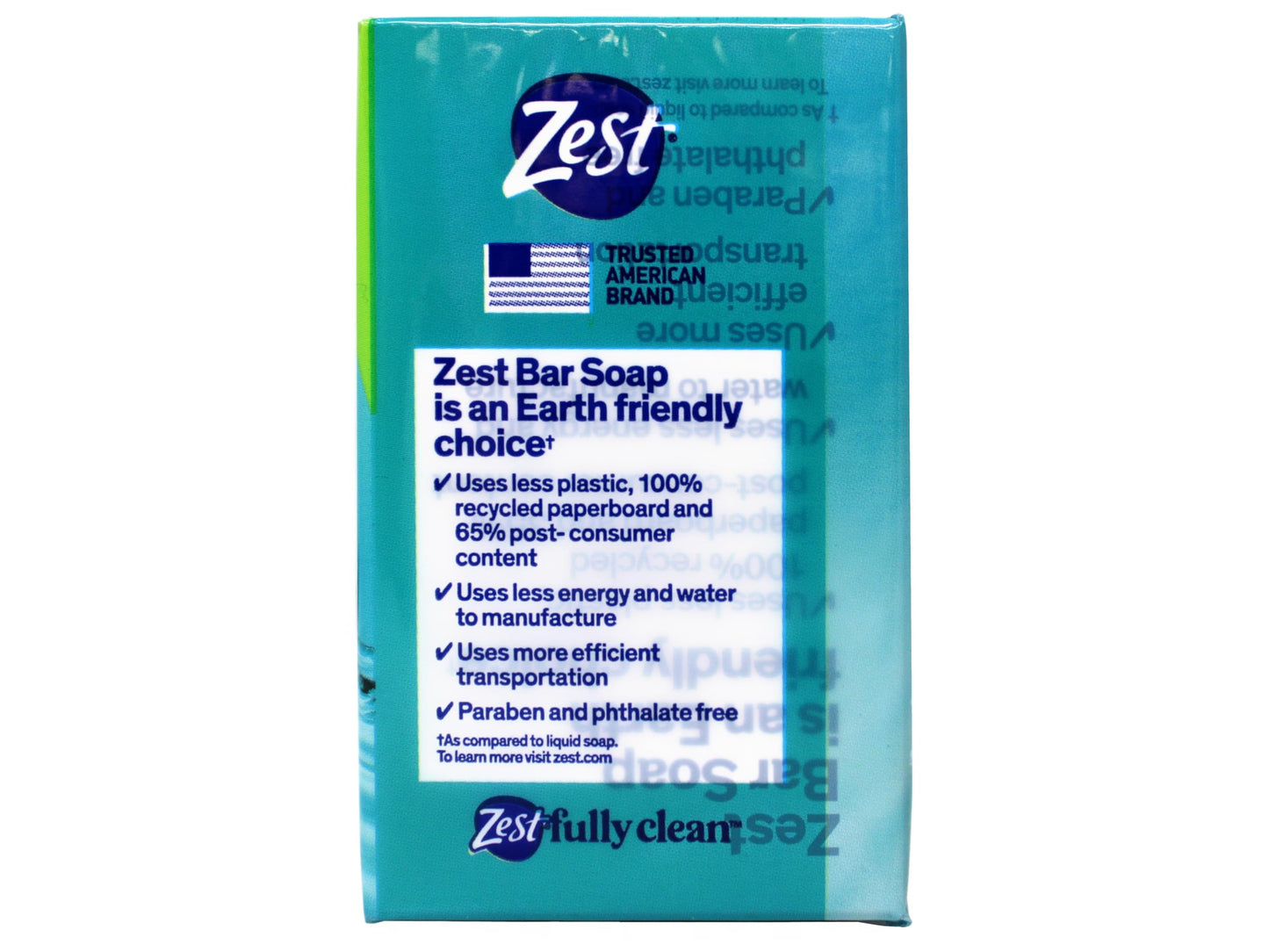 Zest Aqua Deodorant Bar Soap 3 ct (Pack of 12) Beauty & Personal Care Zest