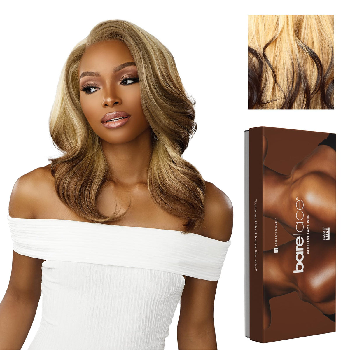 Sensationnel Bare Lace 13x6 Wig-Unit 14, LT27/1