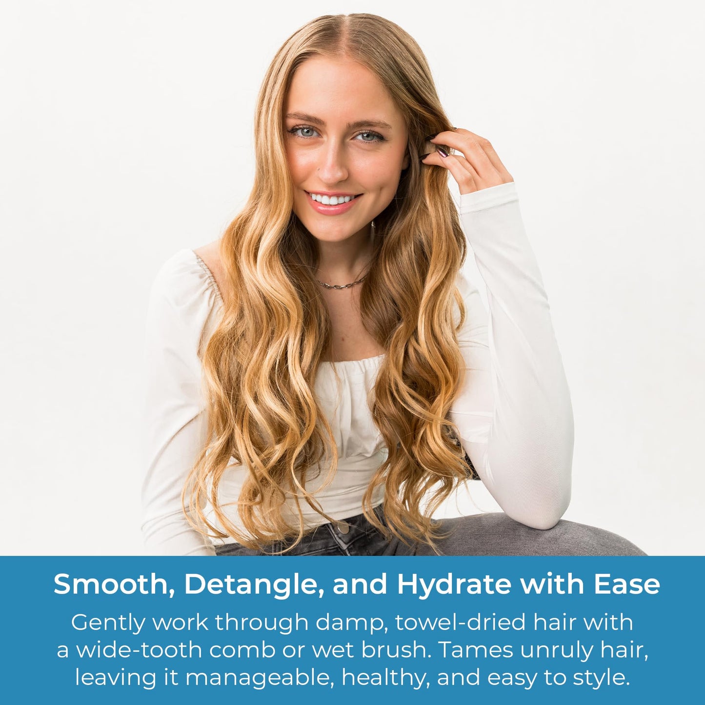 CIBU Balance Leave-In Moisturizing Detangler Spray - Leave In Conditioner - for All Hair Types - Prevents Breakage - 8 Ounces Beauty & Personal Care CIBU