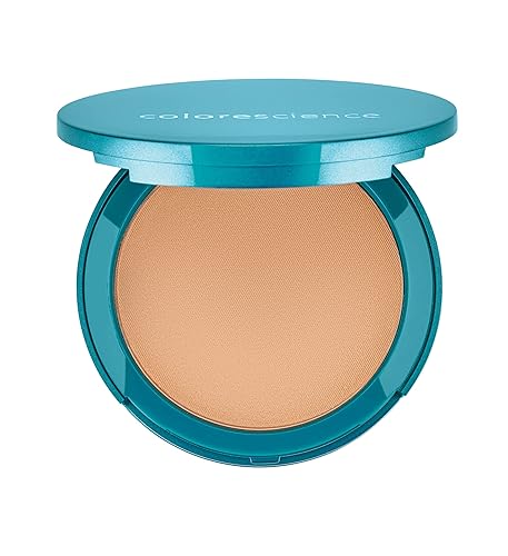 Colorescience Natural Finish Pressed Foundation SPF 20, Medium Bisque, 0.42 Ounce Beauty & Personal Care Colorescience