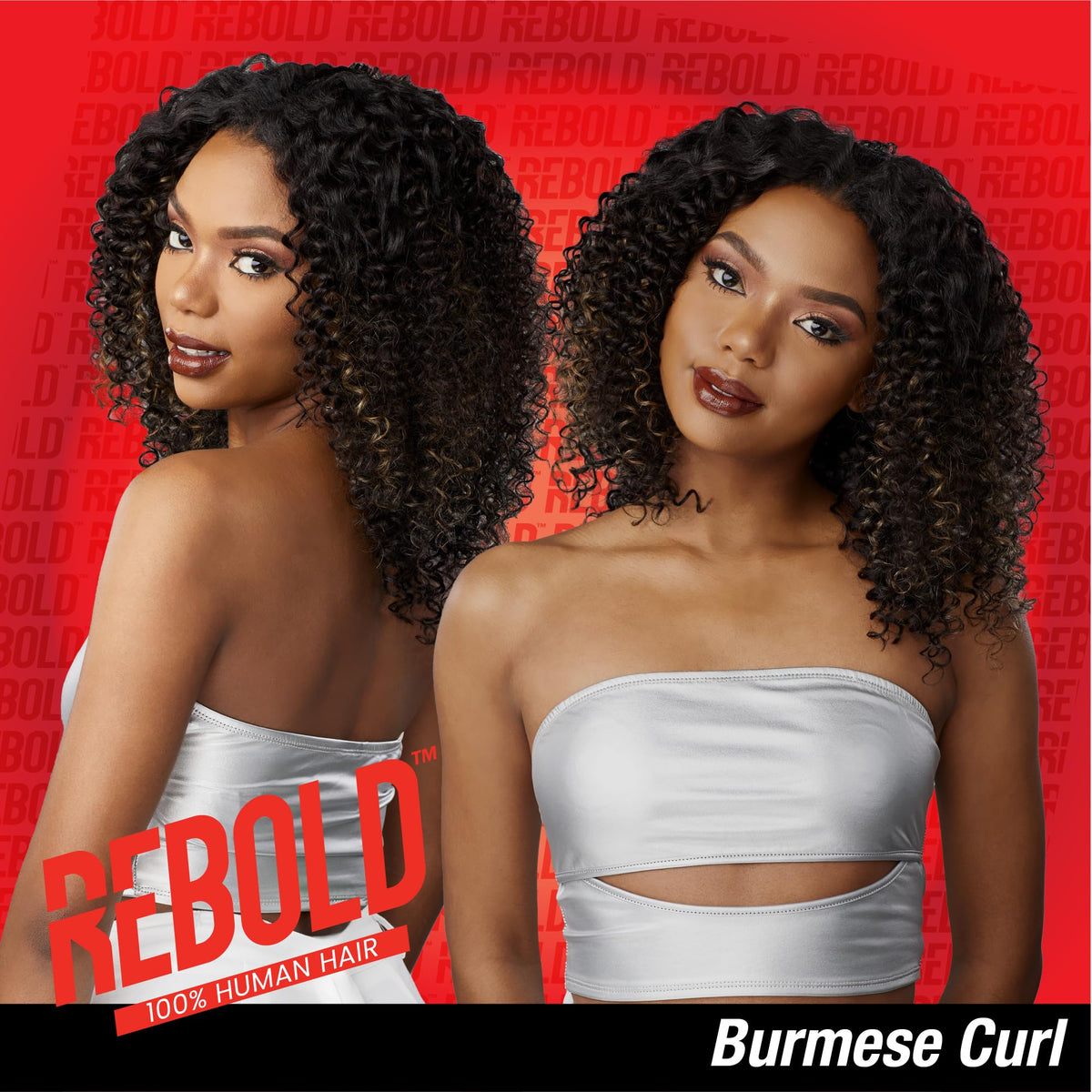 Sensationnel Rebold Curly Weave-Burmese Curl,1 pack 10 inch, CINNAMONCOPPER