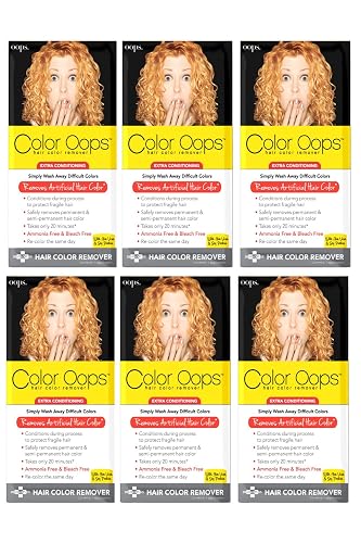 Color Oops Color Remover Extra Conditioning 4oz. (6 Pack) Beauty & Personal Care Developlus