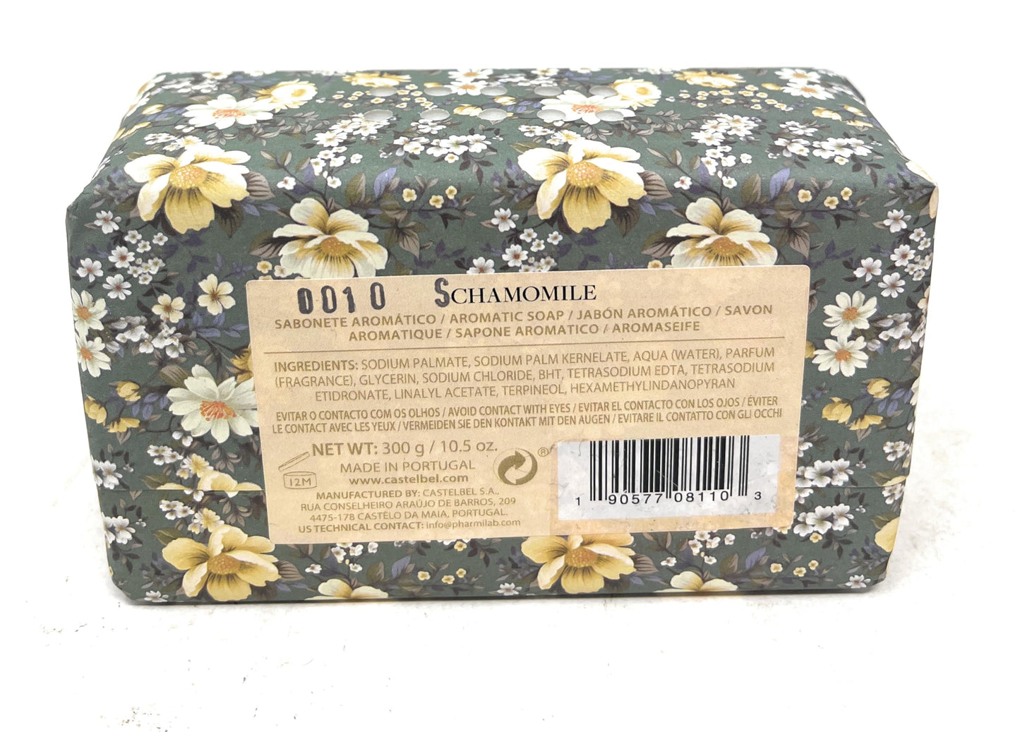 Castelbel Chamomile Scented Luxury Soap, 10.5 Ounces Beauty & Personal Care Castelbel