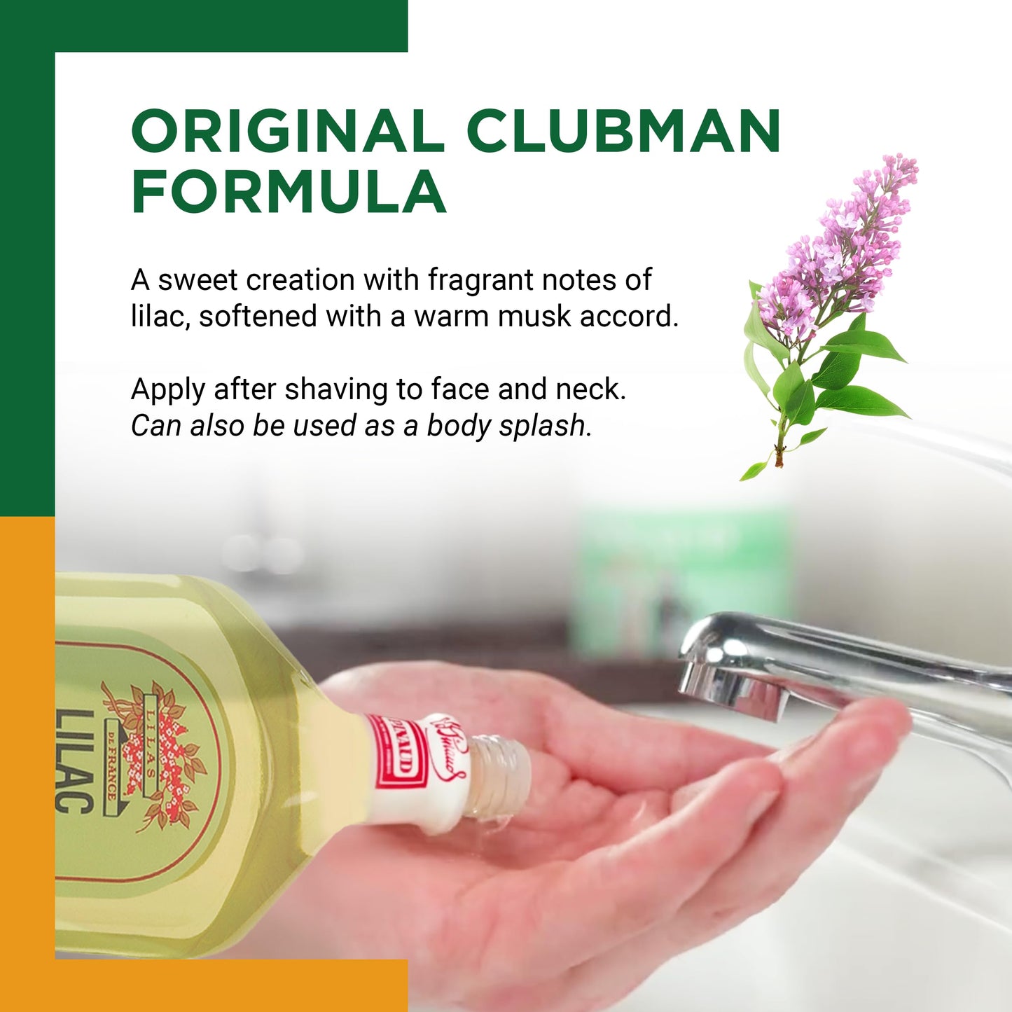 Clubman Pinaud Lilac Vegetal After Shave Lotion, Botanical Musk, 12 Fl Oz Beauty & Personal Care Clubman