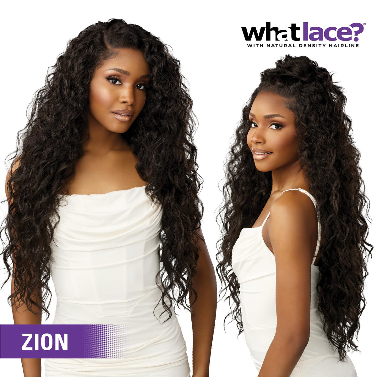 Sensationnel What Lace 13x6 Wig-Zion, 2 DARKBROWN