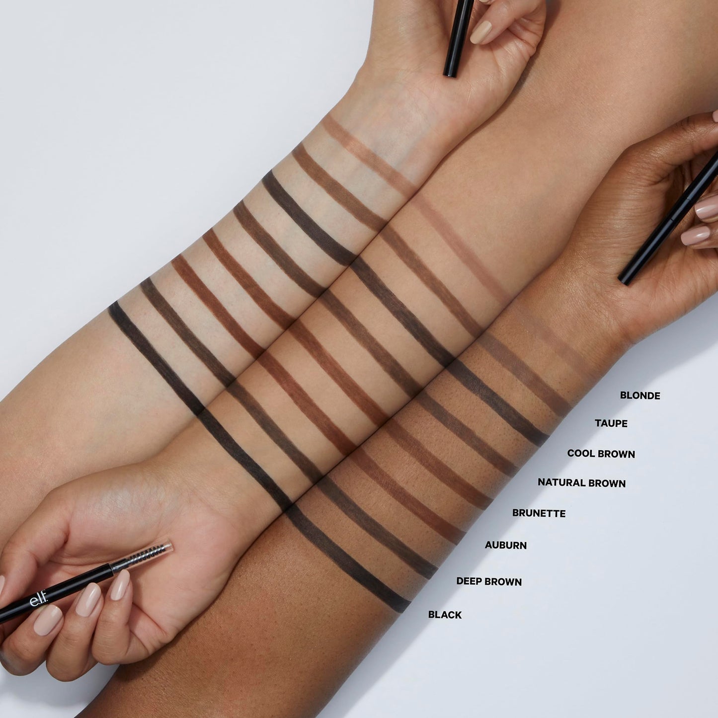e.l.f. Ultra Precise Brow Pencil, Dual-Ended, Ultra Fine Tip Defines & Fills Eyebrows, Creamy Formula, Vegan & Cruelty-Free, Neutral Brown Beauty & Personal Care e.l.f.