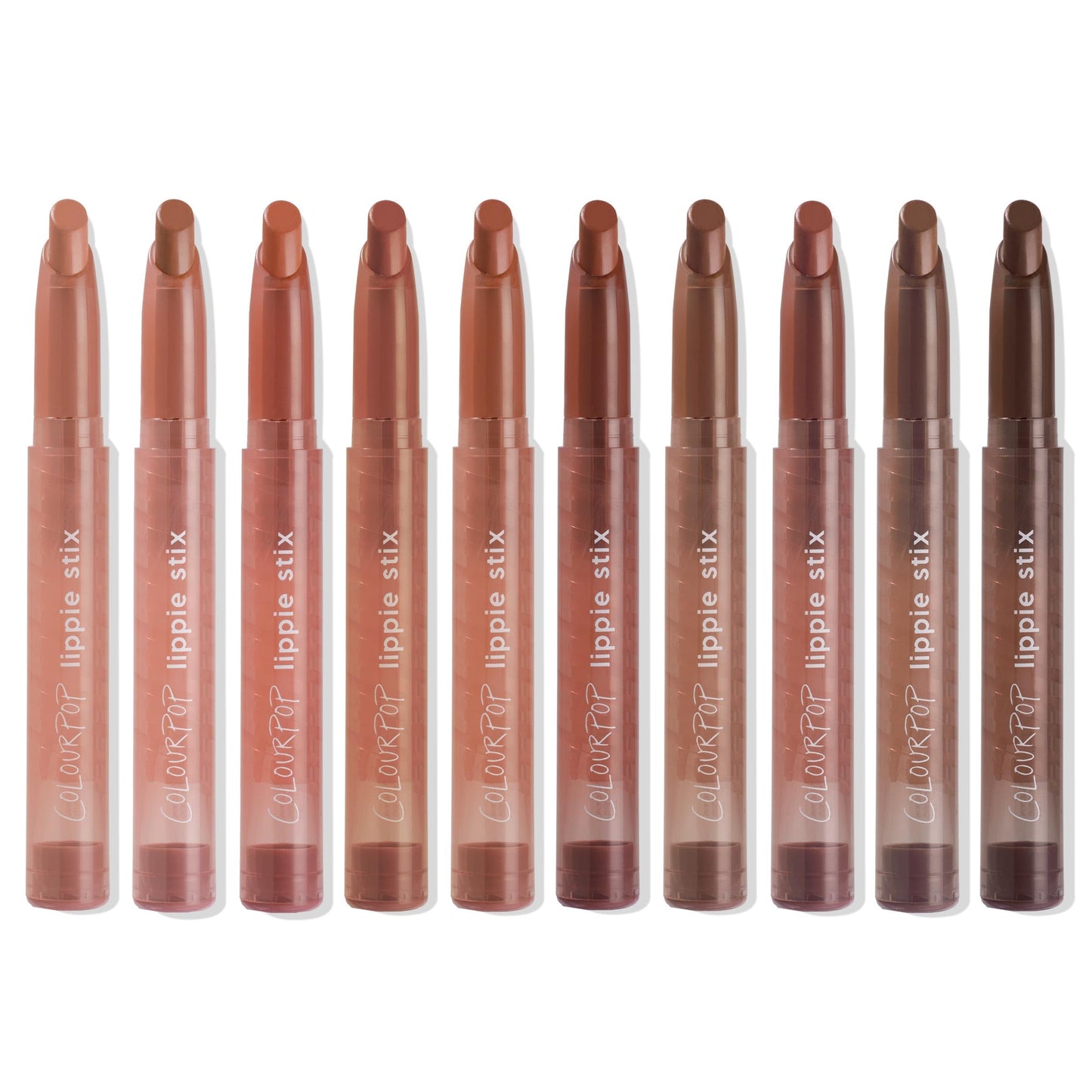 ColourPop Lippie Stix Vault - Includes 10 Nude Lipstick Shades in Matte, Matte X, Crème and Blur Finishes - Infused with a Nourishing, Non-Drying Beauty & Personal Care ColourPop