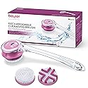 Beurer FC55 Electric Body Scrubber for Exfoliating and Massage, Waterproof for Showering, Cordless and Rechargeable, Spinning Skin Cleansing Brush Beauty & Personal Care Beurer