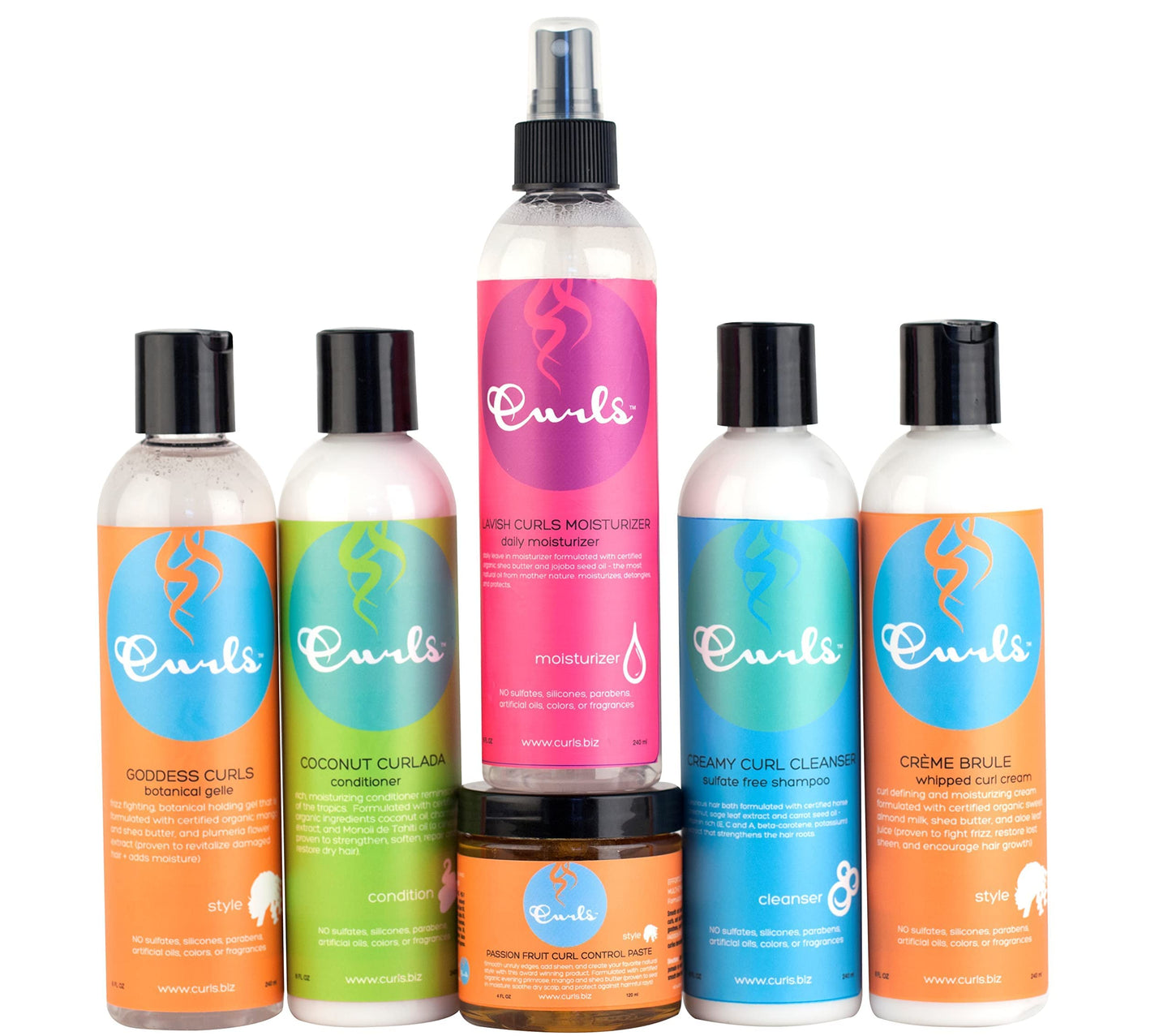 Curls Classic Collection Lavish Moisturizer - Refresh, Rehydrate, and Reactivate Dry Hair - Wavy and Curly Hair - 8 Fl Oz Beauty & Personal Care Curls
