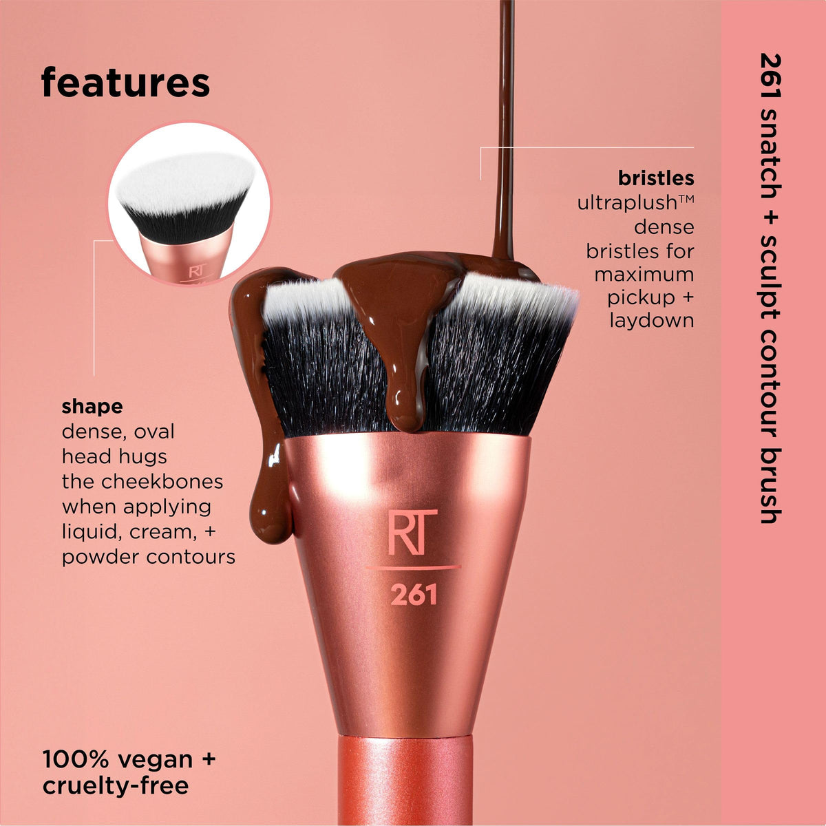 Real Techniques Snatch + Sculpt Contour Makeup Brush