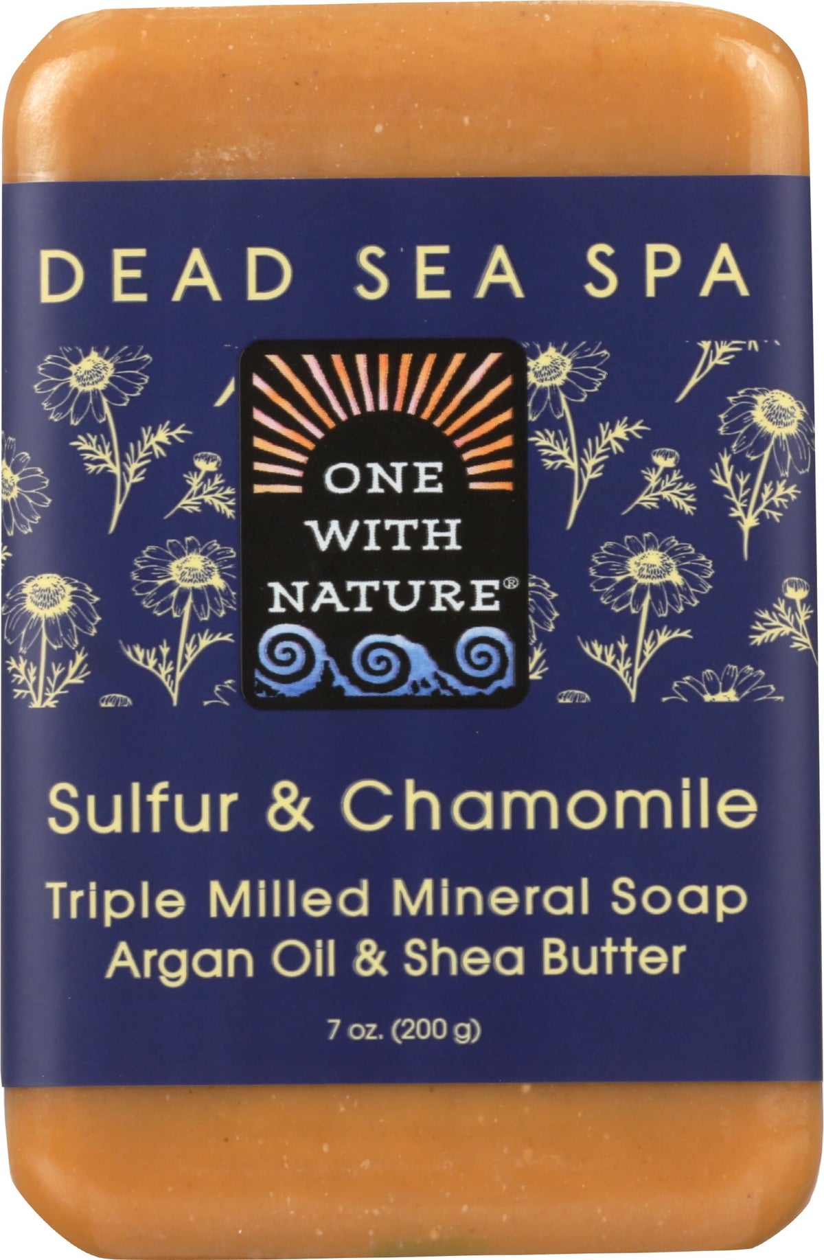 One With Nature, Bar Soap Sulfur Chamomile, 7 Ounce Beauty & Personal Care One With Nature