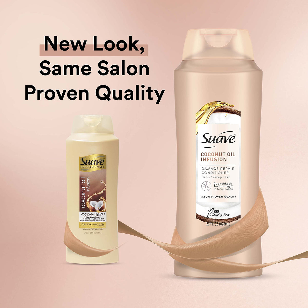 Suave Professionals Repairing Conditioner For Soft and Smooth Hair Coconut Oil Infusion Hair Conditioner for Moisture 28 oz Beauty & Personal Care Suave