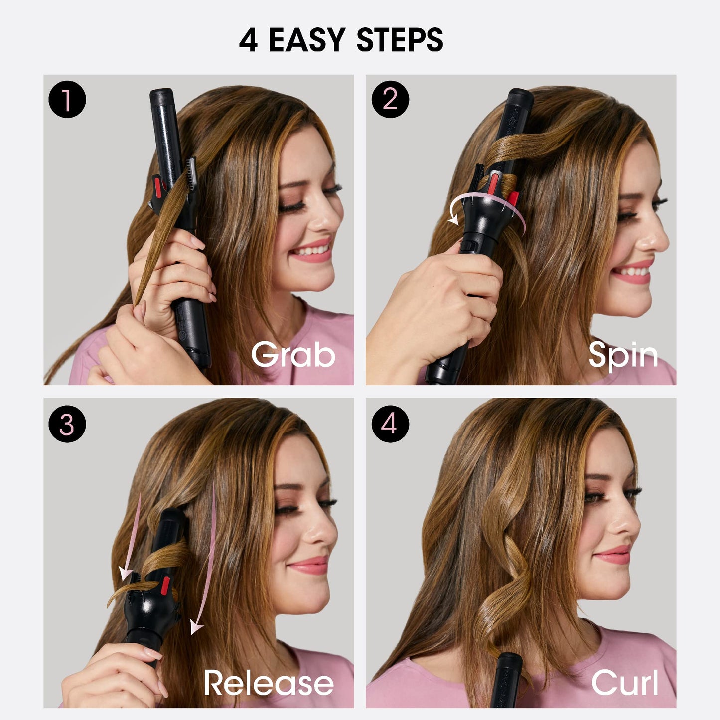 SalonTech SpinStyle Pro Curling Iron Beauty & Personal Care Salon Tech