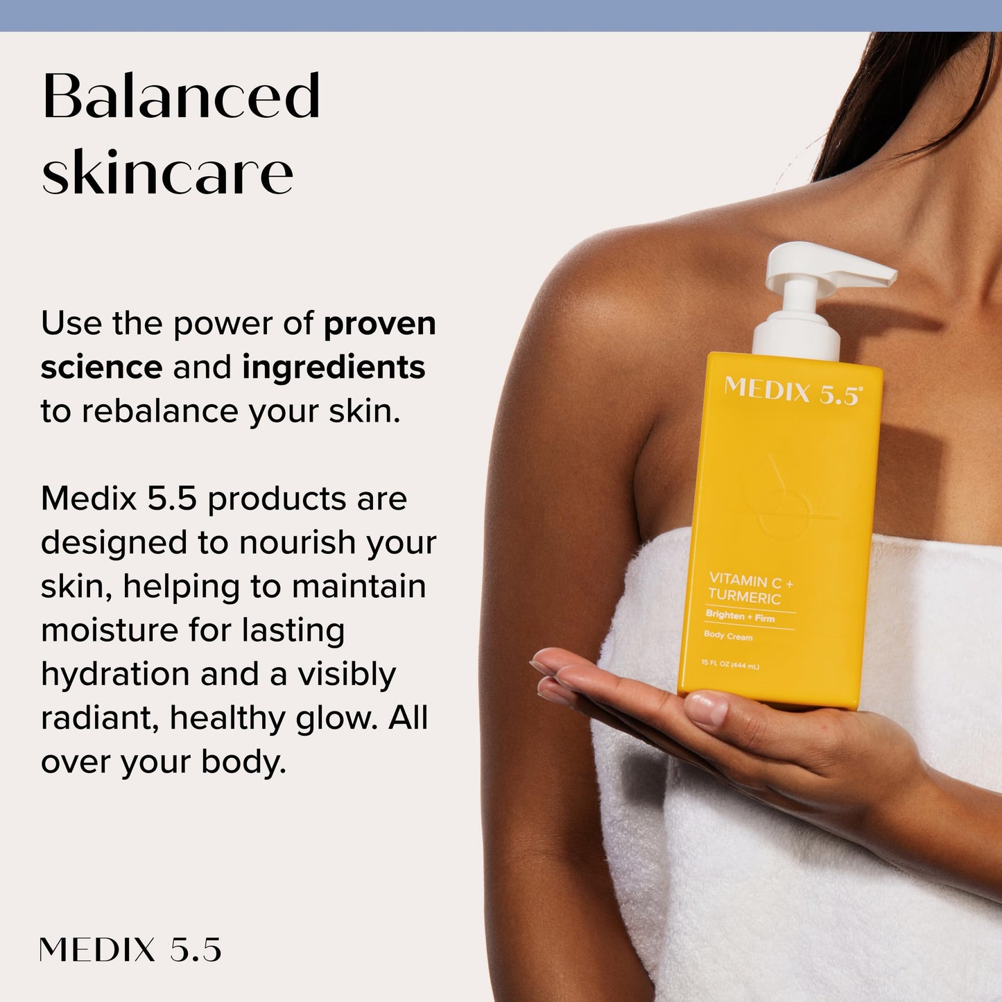 MEDIX 5.5 Vitamin C Cream Face Lotion & Body Lotion Moisturizer | Anti Aging Skin Care Firming & Brightening Cream Beauty & Personal Care Medix 5.5