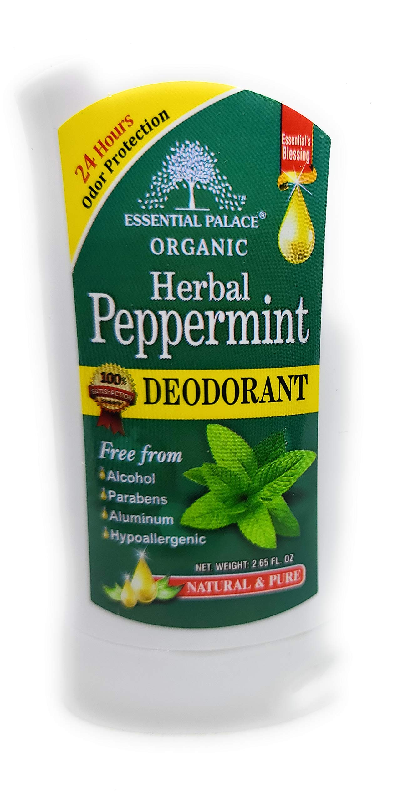 ORGANIC HERBAL PEPPERMINT DEODORANT ONLY 1 Beauty and Personal Care Essential Palace