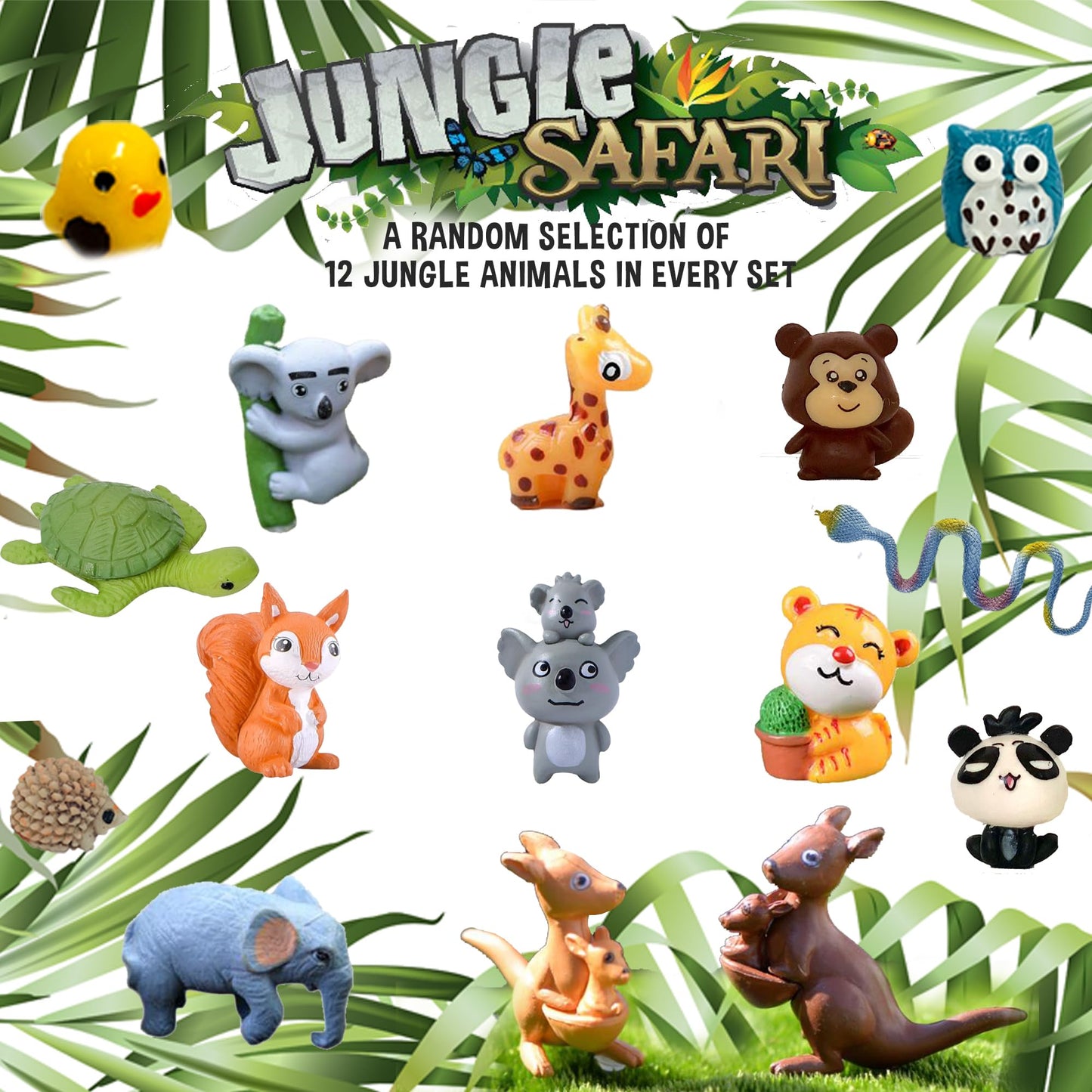Bath Bombs for Kids with Surprise Inside, 12 Bubble Bath Fizzies with Jungle Animal Toys. Moisturizing, Gentle & Kids Safe, Rainbow Spa Bath Fizz Beauty and Personal Care Mineral Me California