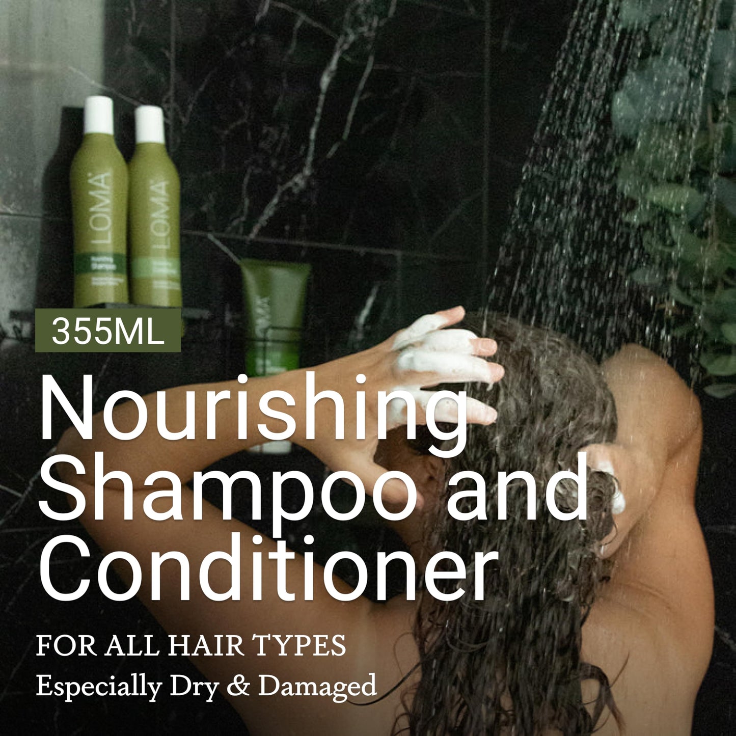 LOMA Nourishing Shampoo and Nourishing Conditioner (DUO PACK) 12 Ounce Beauty & Personal Care Loma