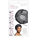 Stay On Satin Hair Wrap Drawstring Womens Bonnet for Sleeping, Black Beauty & Personal Care Stay On Satin
