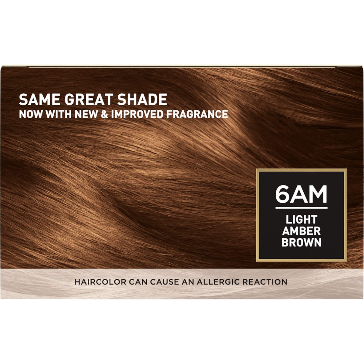 L'Oreal Paris Superior Preference Luminous Fade-Defying Permanent Hair Color, Hair Dye For Up to 9 Weeks of Radiance, Light Amber Brown 6AM, 1 Hair