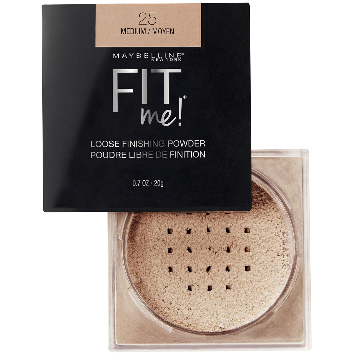 Maybelline New York Fit Me Loose Finishing Powder, Medium, 0.7 Ounce