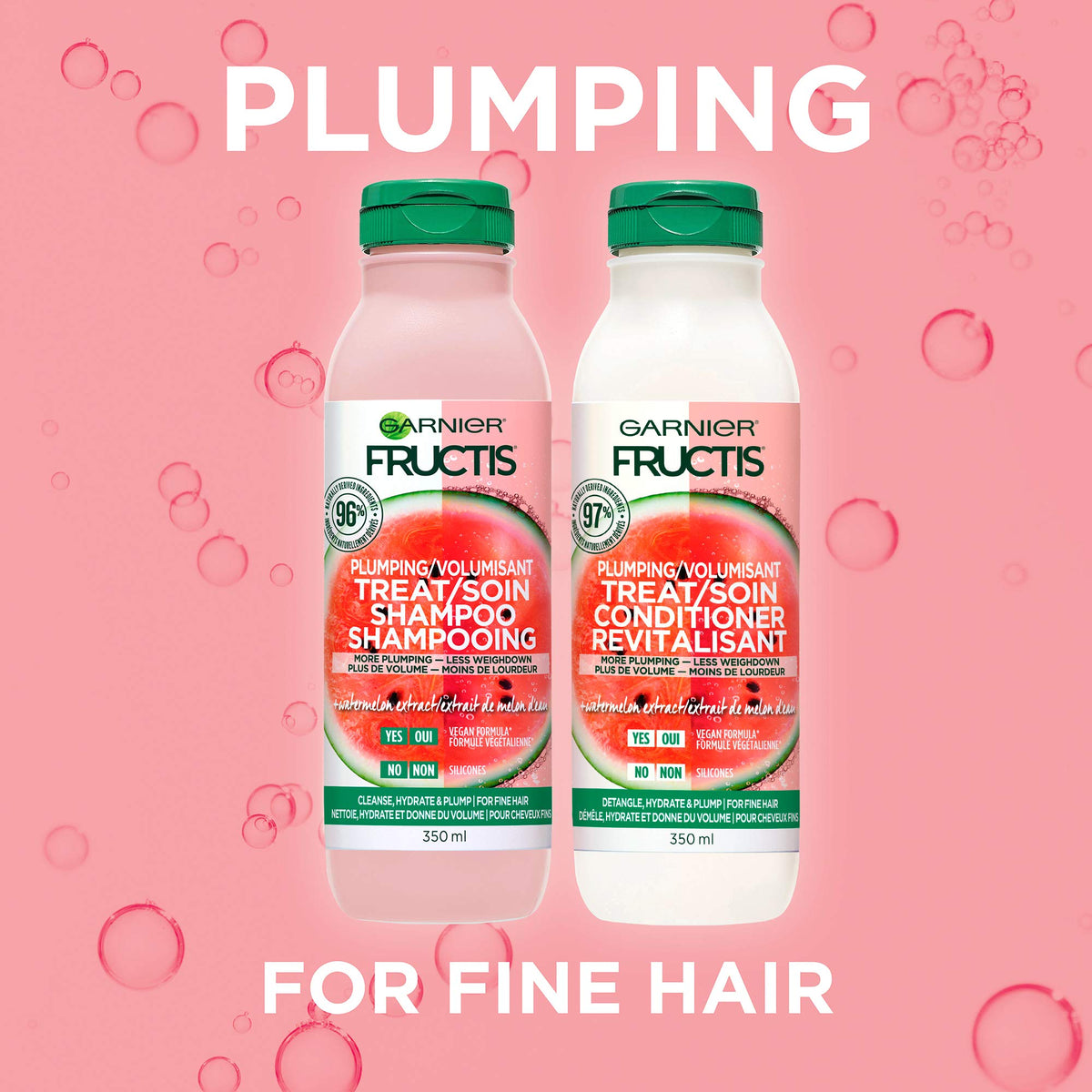 Garnier Fructis Plumping Treat Conditioner + Watermelon Extract