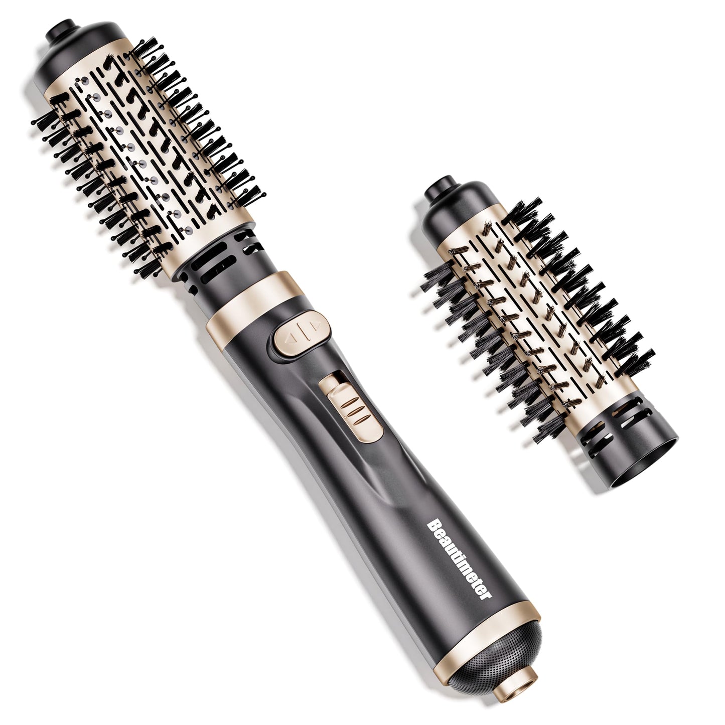 Beautimeter Hair Dryer Brush 3-in-1 Hair Styler, Rotating Blow Dryer Brush with 2-Inch and 1.5-Inch Brushes Beauty & Personal Care Beautimeter