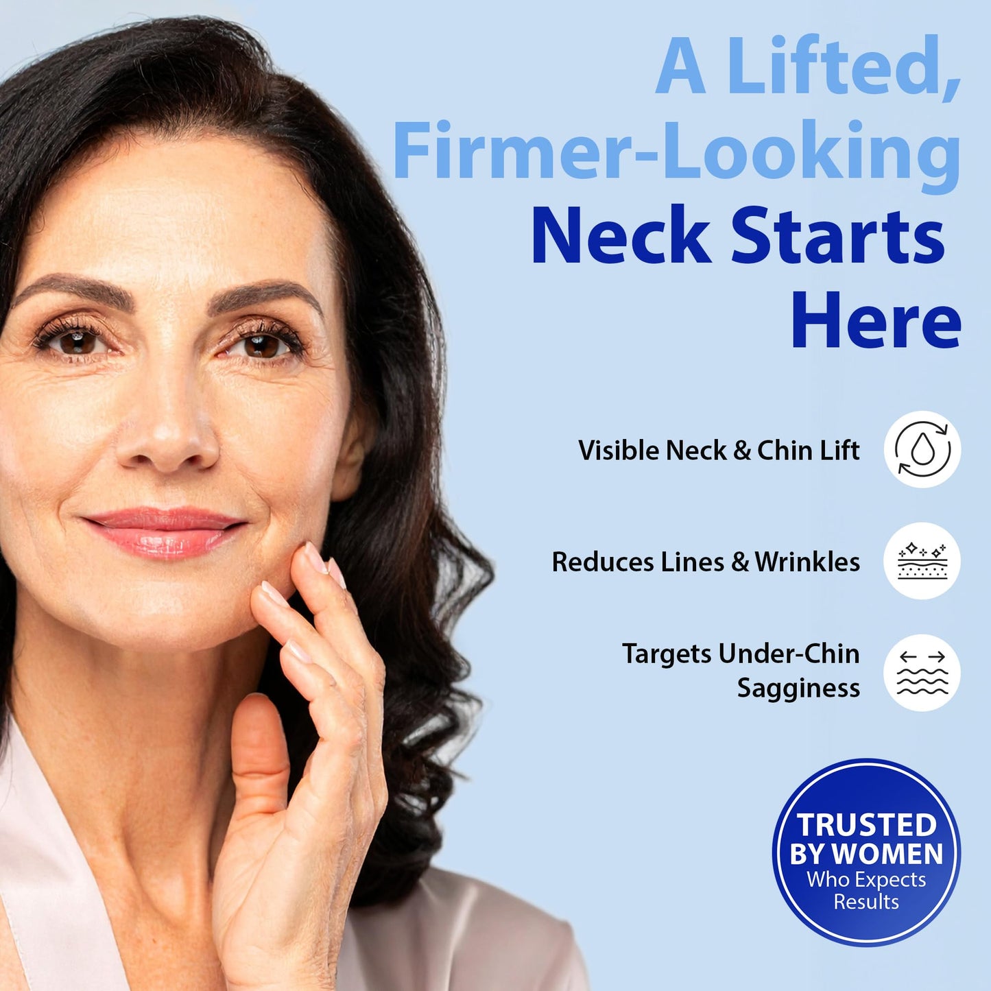 Dr. Denese Neck Firming and Tightening Serum Roll-On 2 oz - Vitamin C and Peptide Formula with Retinoate for Smooth Radiant Skin and Refined Jawline Beauty & Personal Care Dr. Denese