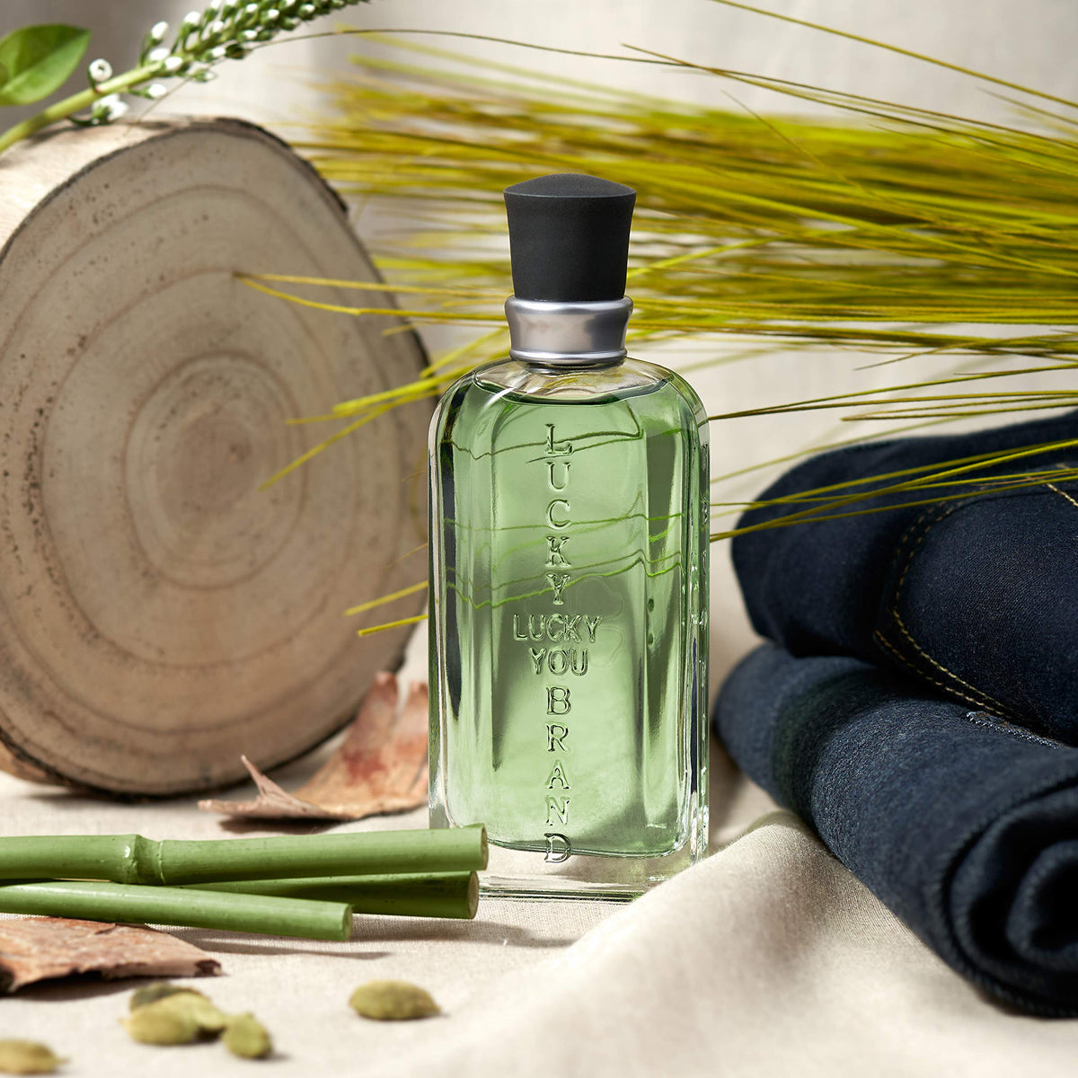 Lucky Brand Lucky You Cologne Spray for Men, Gift for Him, Day or Night Casual Scent with Bamboo Stem Fragrance Notes, 3.4 Fl Oz Beauty & Personal Care Lucky Brand