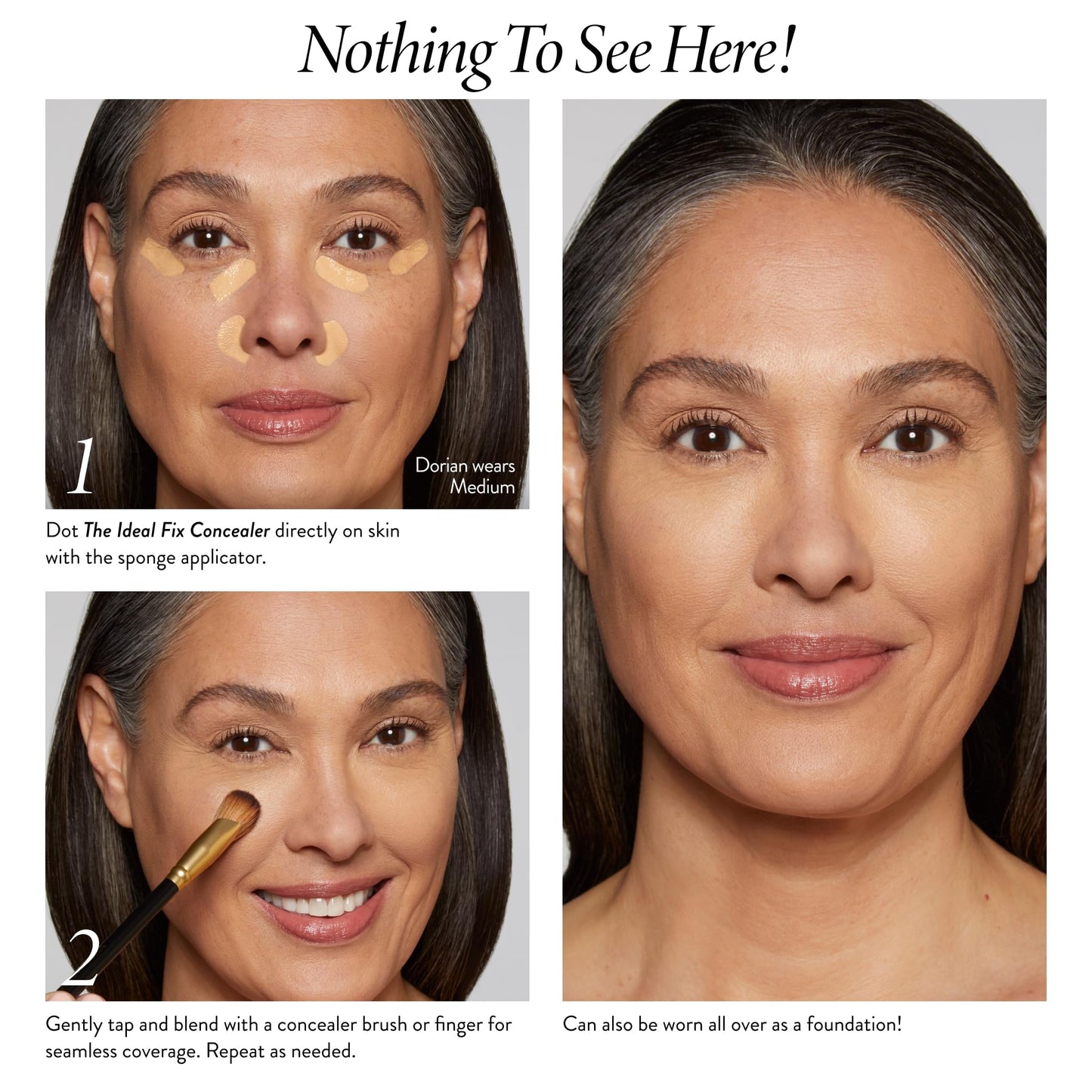 LAURA GELLER NEW YORK The Ideal Fix Concealer - Porcelain - Buildable Medium to Full Coverage Liquid Concealer - Covers Under Eye Dark Circles Beauty & Personal Care LAURA GELLER NEW YORK