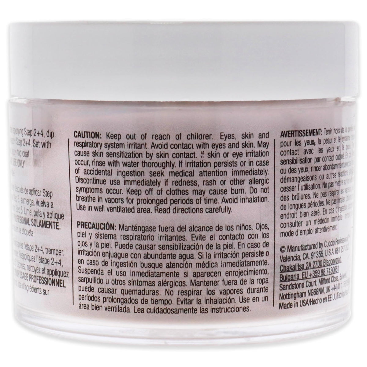Cuccio Colour Powder Nail Polish - Lacquer For Manicure And Pedicure - Highly Pigmented Powder That Is Finely Milled - Durable Finish, Flawless Rich Beauty & Personal Care Cuccio