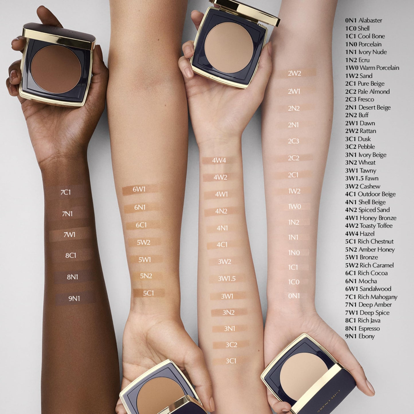 Estée Lauder Double Wear 12-Hour Stay-in-Place Matte Powder Foundation | Controls Oil & Shine, 0.39 Ounce, 4N2 Spiced Sand Beauty & Personal Care Estée Lauder
