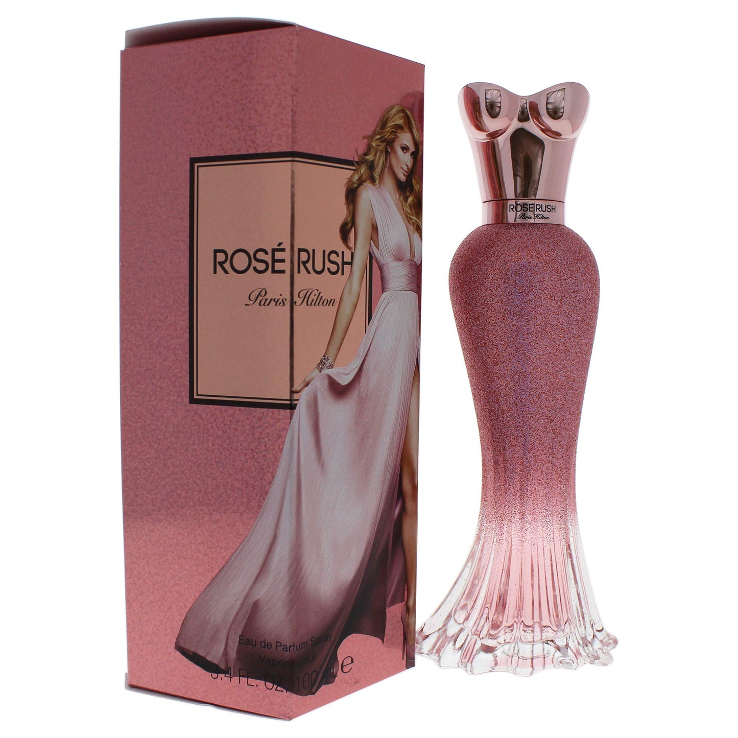 Paris Hilton Rose Rush Eau de Parfum Spray Perfume for Women | Floral and Fruity Fragrance | Notes of Papaya, Peony, Cedar, and White Musk | Feminine Beauty & Personal Care Paris Hilton