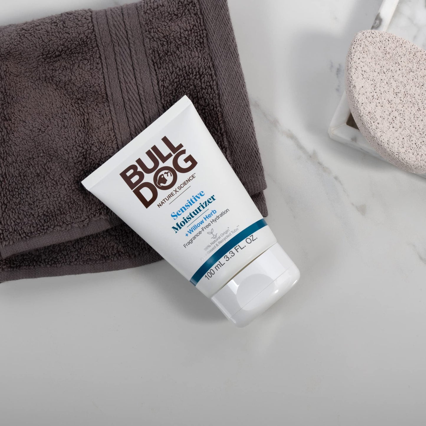 BULLDOG Mens Skincare and Grooming Face Moisturizer Fragrance Free, Sensitive, 3.3 Fluid Ounce Beauty & Personal Care BULLDOG