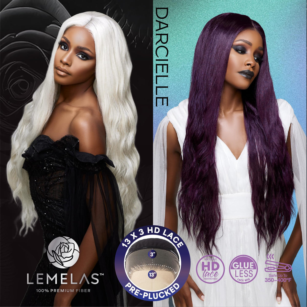 Sensationnel Lemelas 13x3 LaceWig-Darcielle, ICYBLOOM