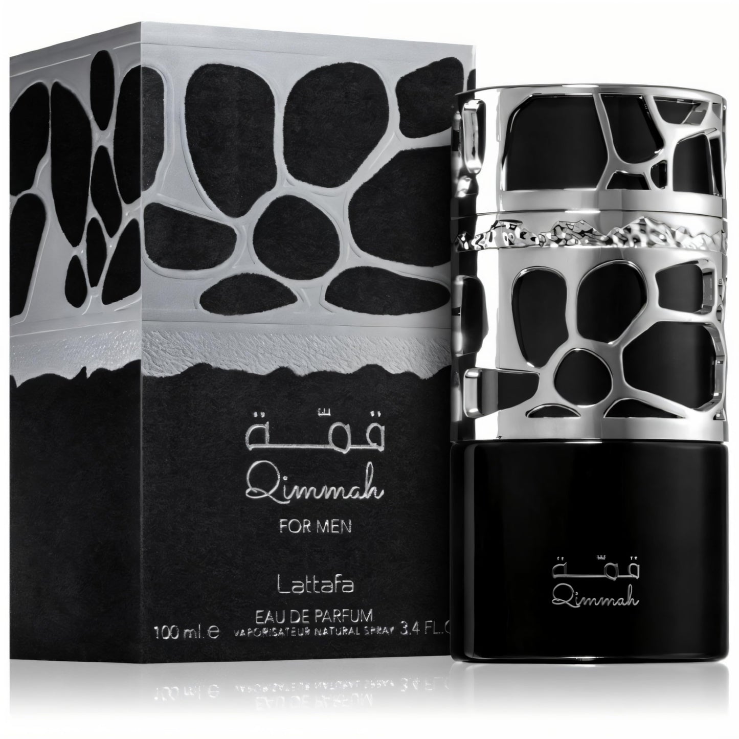 Lattafa Qimmah Eau de Parfum Spray for Men, 3.4 Ounce Beauty & Personal Care Lattafa