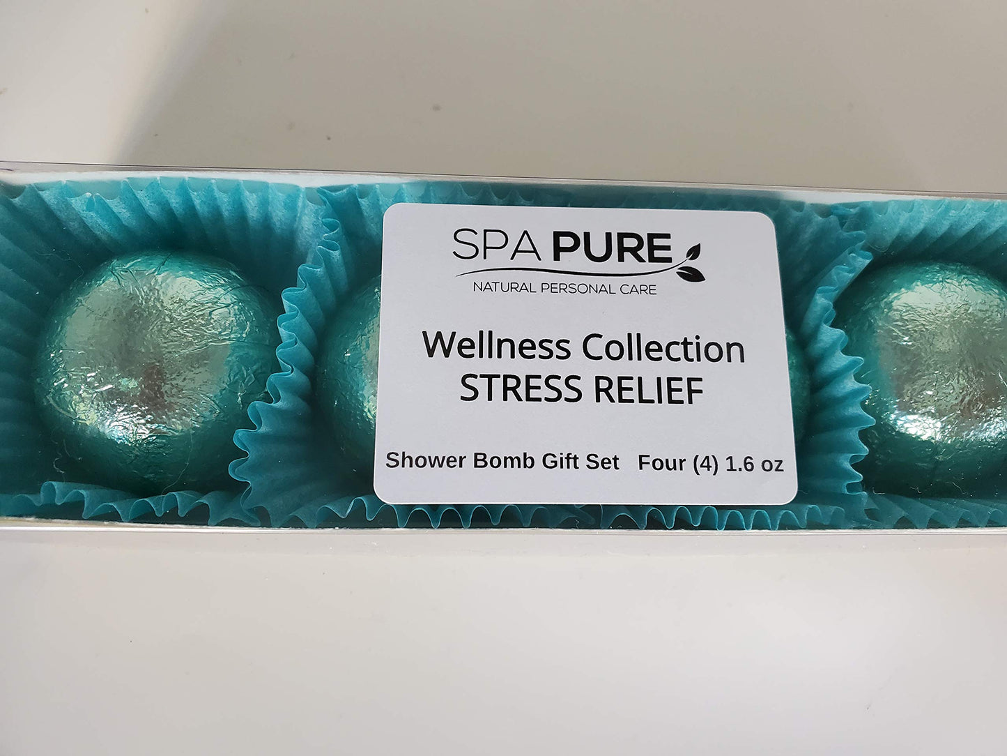 Spa Pure Stress Relief Aromatherapy Shower Steamers Bombs - Shower Bombs with Essential Oils - Unisex Bath Melts - Self Care and Relaxation Shower… Beauty & Personal Care Spa Pure