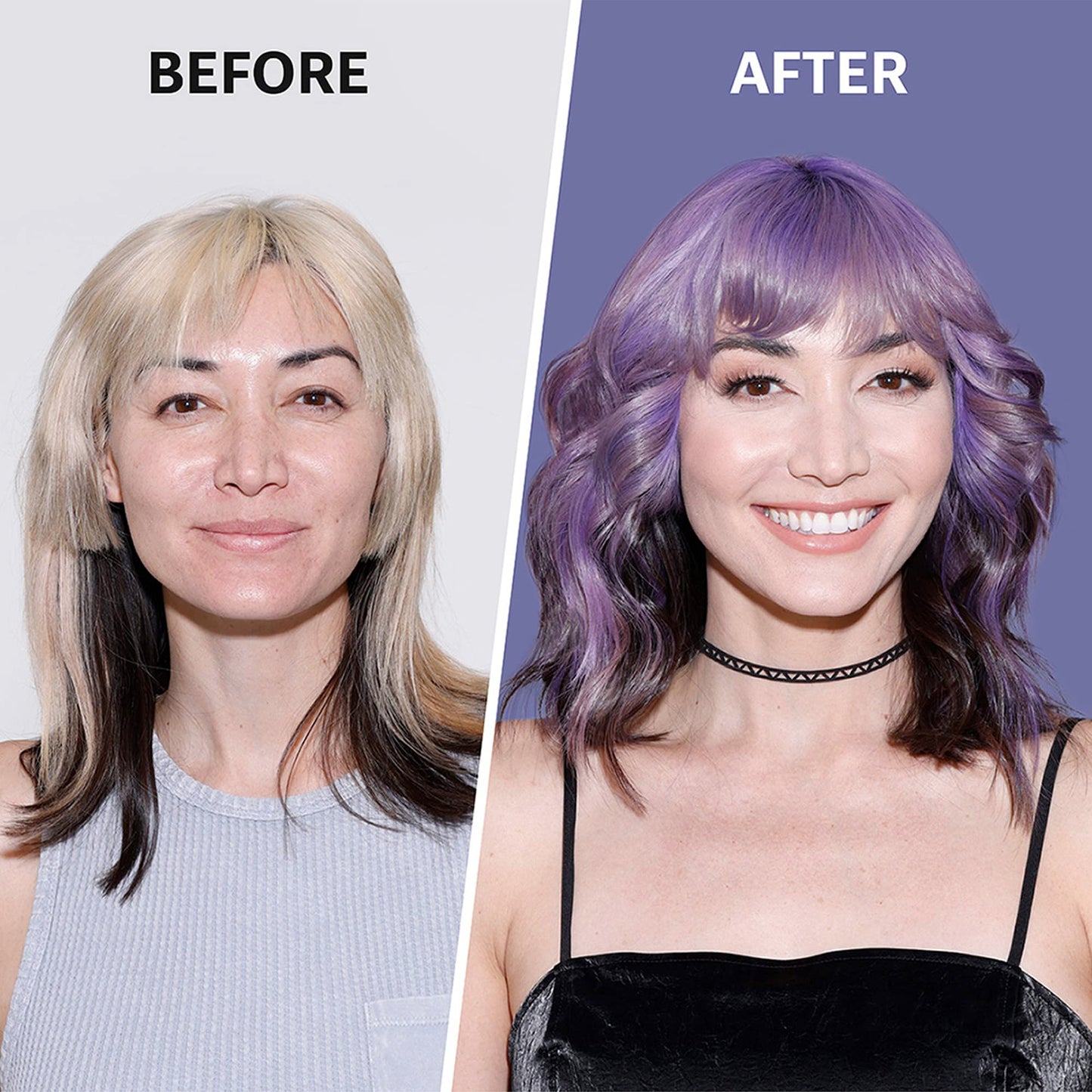 Splat Color Crush Bold Foam Hair Color, Purple, 5 oz., Refresh Vivid Colors in Just 10 Minutes, Lasts Up to 10 Washes, Buildable Foam Hair Product Beauty & Personal Care Splat