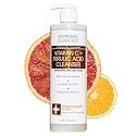 Advanced Clinicals Gentle Vitamin C Face Wash For Women & Men | Citrus Scented Gel Facial Cleanser Soap | Aloe Vera + Ferulic Acid Hydrating Foaming Beauty & Personal Care Advanced Clinicals