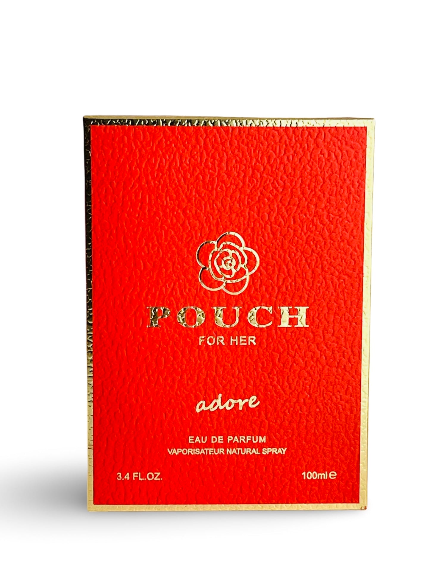 POUCH ADORE For Her Eau de Parfum, 3.4 Fl Oz, Fruity Floral Scent Beauty & Personal Care United Scents