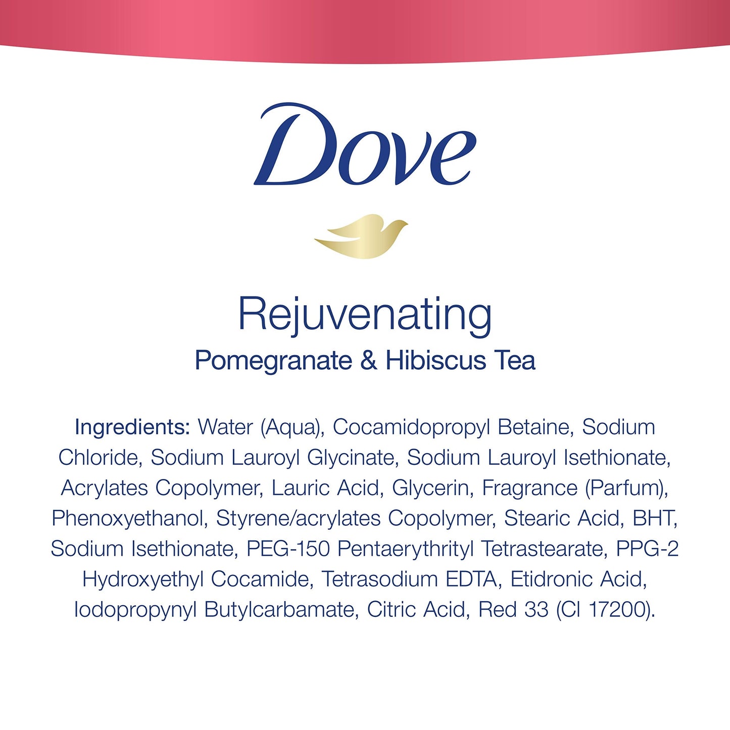 Dove Body Wash for Softer, Smoother Skin After Just One Use Pomegranate and Hibiscus Tea Sulfate-free Bodywash 34 oz Beauty & Personal Care Dove