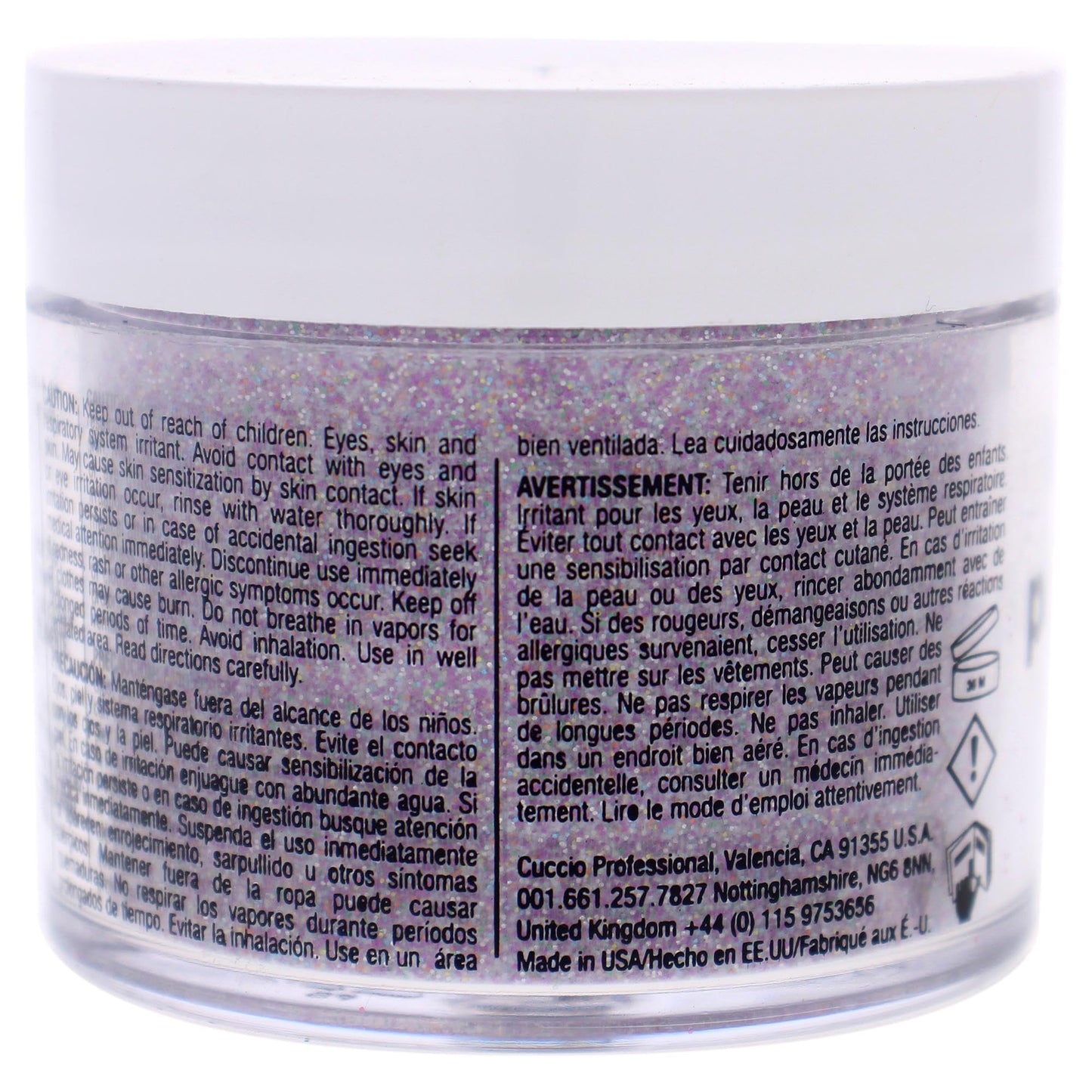 Cuccio Colour Powder Nail Polish - Lacquer For Manicures And Pedicures -Pigmented Powder That Is Finely Milled -Finish With A Flawless Rich Color Beauty & Personal Care Cuccio