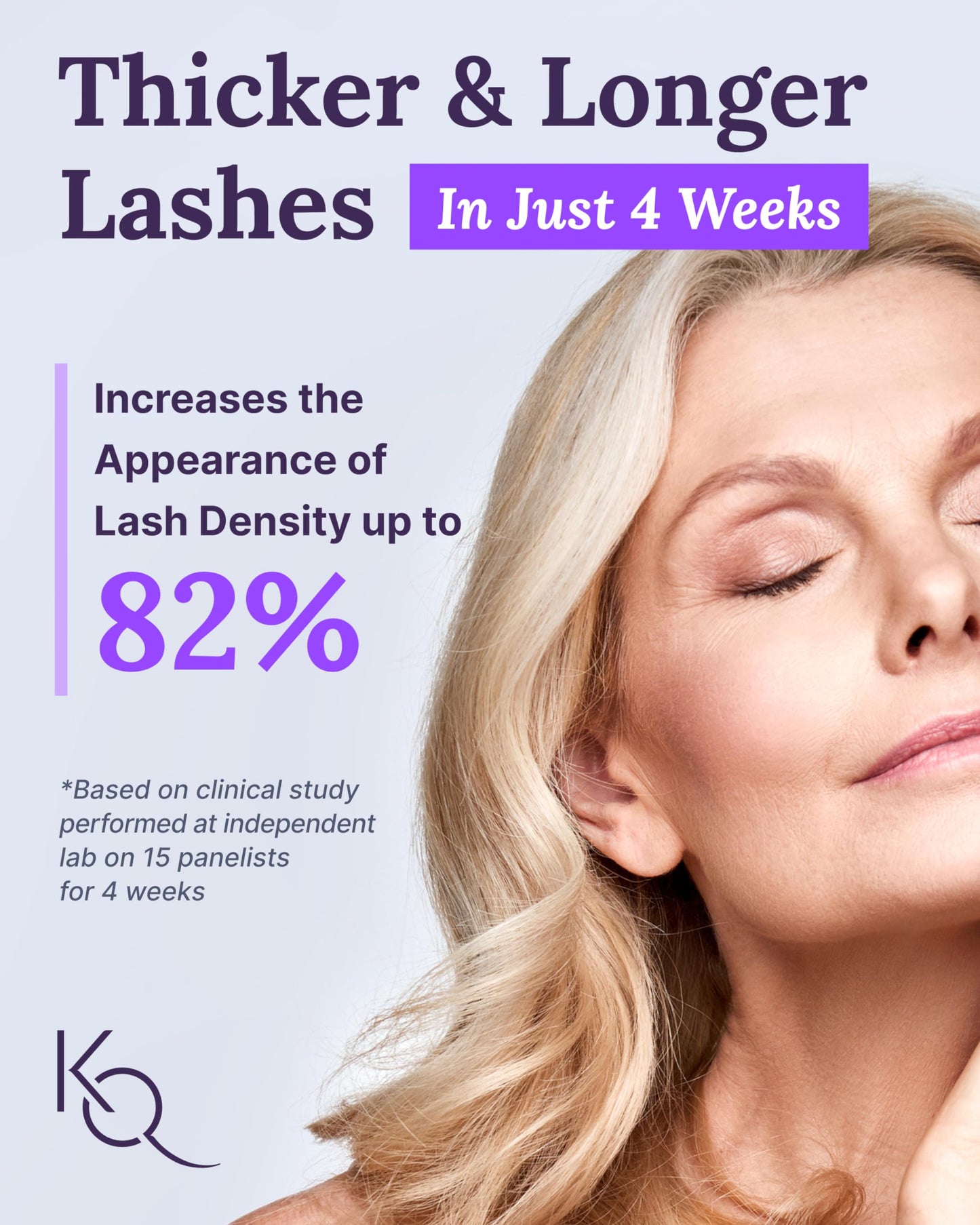 Keranique Lash Growth Serum - Eyelash Enhancer for Women with Thin & Brittle Lashes - Intense Boost for Long, Natural Eyelashes Beauty & Personal Care Keranique