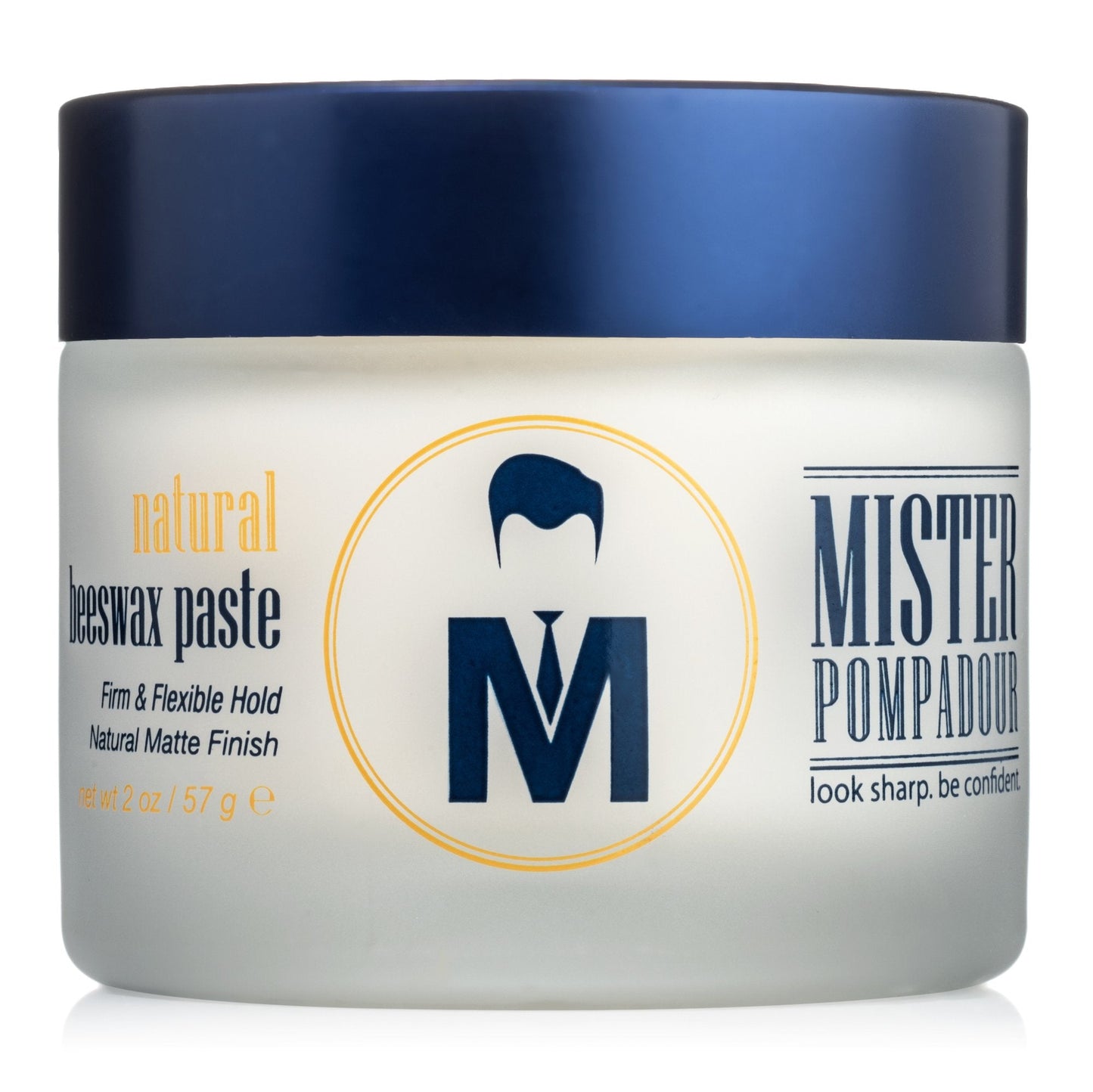 Mister Pompadour Natural Beeswax Paste | Matte Hair Product for Men & Women | HIgh Hold & No Shine | Water Based - Easy To Wash | 2oz Beauty & Personal Care Mister Pompadour