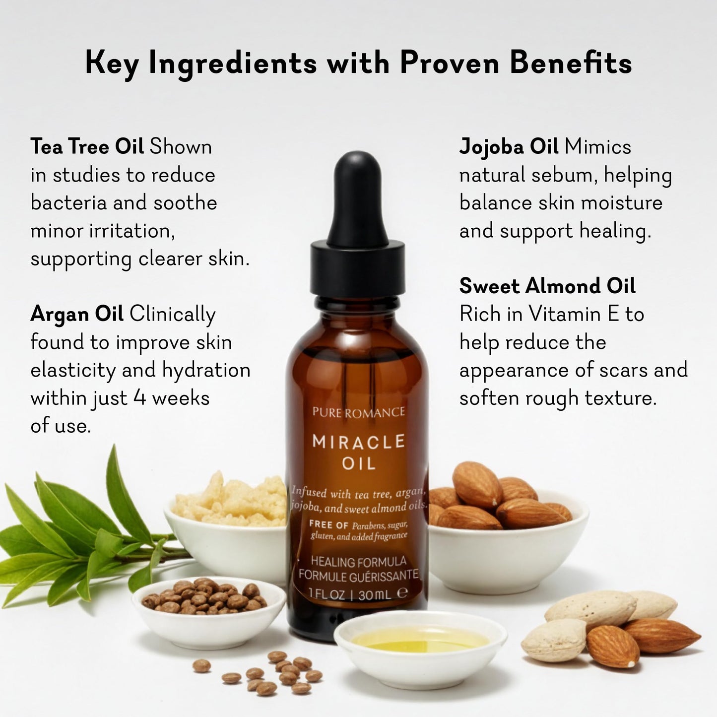 Pure Romance HeLi Miracle Oil | Natural Body Oil Beauty & Personal Care Pure Romance