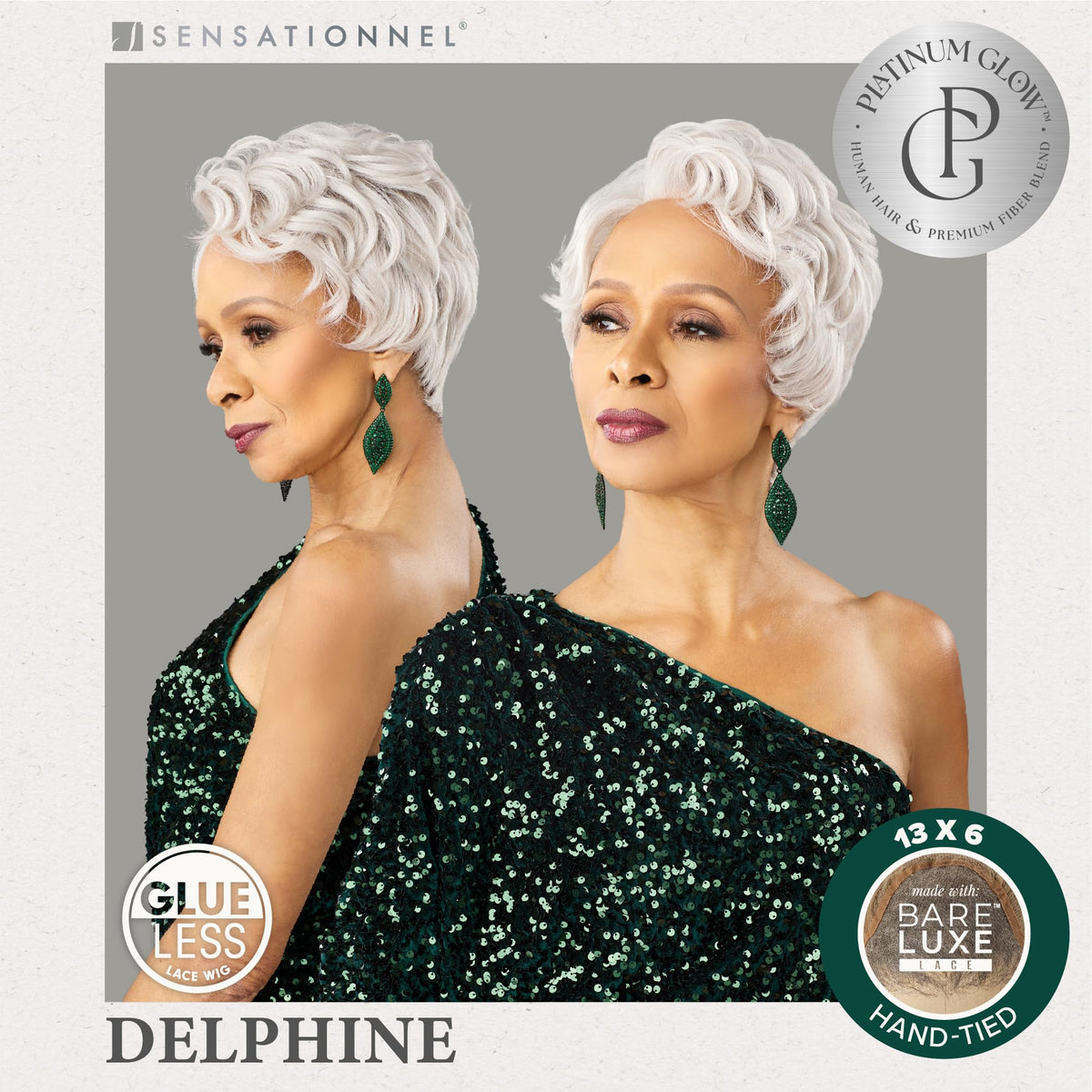 Sensationnel Platinum Glow 13x6 Wig-Delphine, ICYPEARL