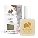 ella+mila Ridge Filler Base Coat Nail Polish - Smoothing Nail Treatment and Long-lasting Ridge Filler - Nourishing Clear Polish for Natural Beauty & Personal Care ella+mila