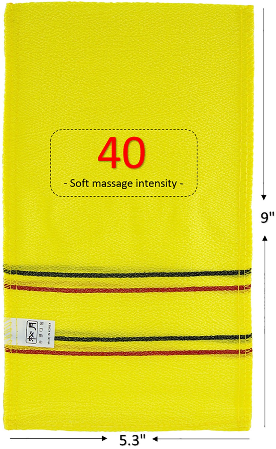 Songwol Towel (Soft) 9" - Korean Beauty Skin Exfoliating Bath Scrub Gloves.(4pcs) Beauty & Personal Care SONGWOL