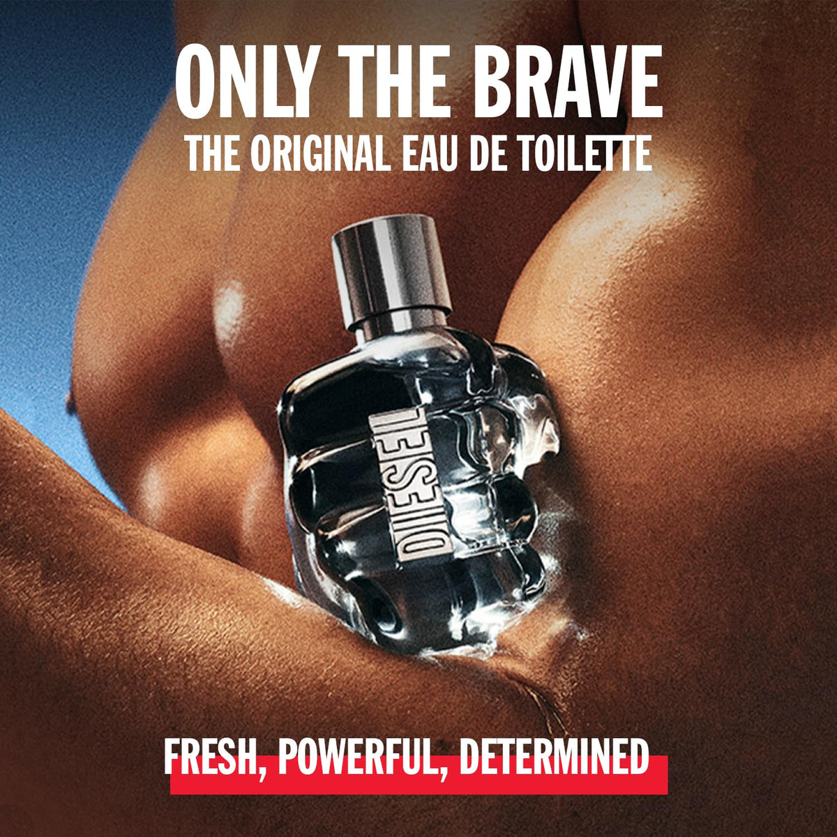 Diesel Only the Brave Eau de Toilette Spray Cologne for Men, Notes of Lemon, Rosemary, and Sensual Ambery Wood, Fresh and Powerful Fragrance Beauty & Personal Care Diesel
