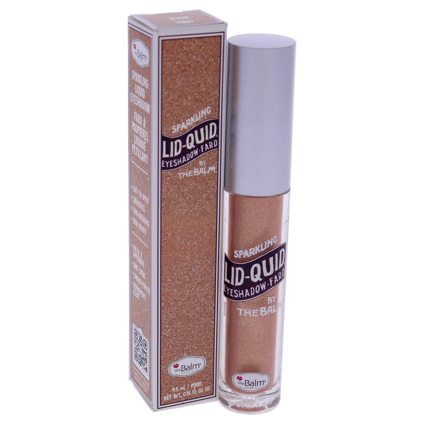 theBalm theBalm Lid-Quid Sparkling Liquid Eyeshadow, Rosé Beauty & Personal Care theBalm